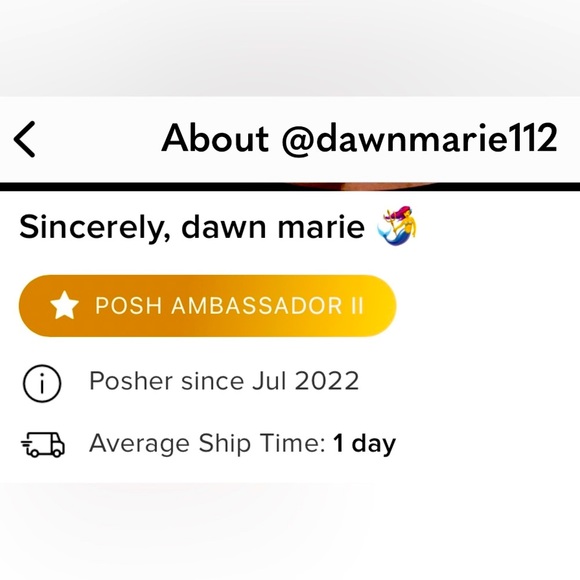 Bookmark 🔖(Click on the Heart ❤️) Posh Ambassador II ⭐️⭐️ Dawn Marie. - Picture 4 of 16
